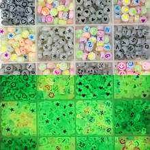 Fashionable Mixed Acrylic Beads, Colorful & Letter Beads, DIY Jewelry Making Accessory Set - Multicolor - View 4