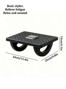 1 chiếc giá đỡ chân điều chỉnh được dưới bàn làm việc, tích hợp chức năng massage, có 3 mức độ cao và góc nghiêng 30 độ, phù hợp sử dụng tại nhà và văn phòng. - Ghế đôn dưới bàn - Xem 14
