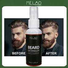 MELAO 50ml Men's Beard Smoothing Spray - Leave-In Conditioner, Softens And Nourishes Beard, Reduces Frizz And Tangles - 50ml - View 1