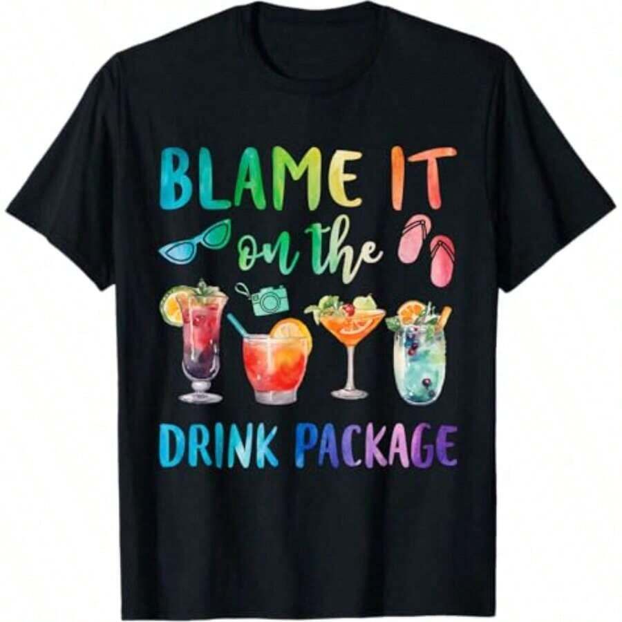 Premium Unisex Casual T-Shirts, Cute Blink-182 Unisex-Adult Blink 182 - Edging The Pit Men's T-Shirt - 黑色 - 查看 1