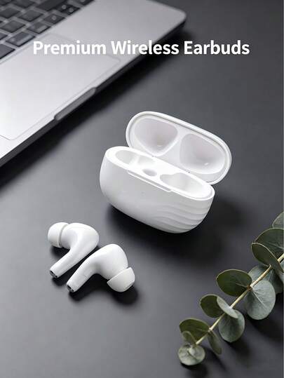 Wireless Bluetooth Earbuds - Touch Control, HD Microphone, Long Battery Life, Stereo - Compatible With IOS And Android Devices - Ideal Holiday Gift For Students, Office Workers, Fitness Enthusiasts And Travelers