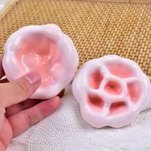 1pc Soft Mochi Squeeze Toy, Stress Relief Squeeze Experience, Wrapped In Thin Ice Skin, Plastic Mochi Texture, Perfect For Office, Party, April Fools' Day Gift (No Need For Needles) - A - View 5
