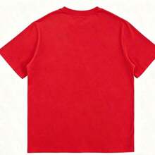 Fashion News: Women's Summer T-Shirts - Women's Christian Faith T-Shirt - Design With The Phrase "Paid It All" In Bold Letters And Floral Cross - Short Sleeve Church Garment, Round Neck, Soft And Breathable - White T-Shirt With Religious Graphics Suitable For Casual Outfits, Spring/Autumn Casual Wear, Machine Washable, 100% Cotton - Women's Graphic T-Shirts - Unisex Vintage Urban Style, Loose Cotton Short Sleeve T-Shirt With Round Neck. - 紅色 - 查看 2