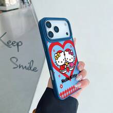 SANRIO for苹果16ProMax/16Plus/16Pro/16/15ProMax/15Plus/15Pro/15/14ProMax/14Plus/14Pro/14/16E/13ProMax/13Pro/13/12ProMax/12Pro/12/11ProMax/11滑り止めおしゃれスマホケース耐衝撃滑り止めはんとうめい - 芭蕾粉 - チェックする 6
