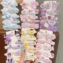 Bộ 30/50 phụ kiện và kẹp tóc Hello Kitty màu hồng của Sanrio, quà tặng Ngày Valentine cho bé gái, phụ kiện tóc hoạt hình Hello Kitty kiểu Nhật Bản, kẹp tóc bên hông, phụ kiện tóc cho Giáng sinh, tiệc cưới, nơ và họa tiết hoạt hình Hello Kitty. - phụ kiện tóc - Xem 6