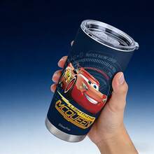 Bình giữ nhiệt MINISO X Disney Pixar Cars Lightning McQueen 20oz, cốc giữ nhiệt chân không bằng thép không gỉ có nắp, cốc du lịch tái sử dụng cho đồ uống nóng và lạnh, bền chắc. - Nhiều màu - Xem 2