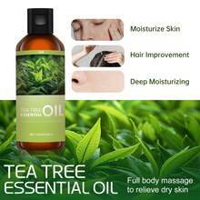 LISM 30ml/100ml Tea Tree Essential Oil, Suitable For Home Aroma Diffuser, DIY Candles, Soaps, Car Diffuser, Gifts, Relaxing Bath, Ambiance, Fresh Air, Body Massage, Holiday Travel - Tea Tree Oil - View 7