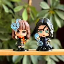 1 buah Figur Chibi Harry Potter Warner Bros. Asli, Boneka Koleksi Dunia Sihir, Cocok untuk Dekorasi Meja, Dekorasi Kamar, Pilihan Kolektor, Hadiah Ulang Tahun dan Liburan yang Sempurna (Model Acak) - MultiWarna - View 5