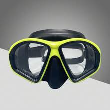 Diving Mask - Yellow Black - View 3