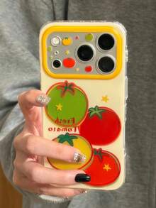 韓系 Ins 多巴胺彩色格紋 3D 花朵手機殼，適用 17 Pro Max、Apple 15 Pro、New 14、13、16、17、18 Pro Max，女性創意小眾全包防摔保護殼 18 - 彩色 - 查看 3