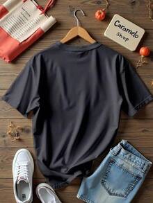 Blusa Juvenil Para Dama Con Diseño De ESCUDO HEART, Prenda Fresca Y Ligera Elaborada A Base Tela Poliester Algodon Para Uso Diario. - Blanco - Ver 5