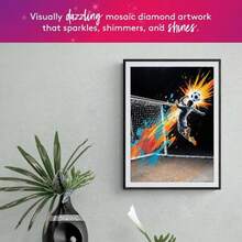 1件成人5D钻石画套装，水晶水钻艺术品，圆形钻石DIY，适合初学者和爱好者，马赛克墙面艺术装饰，无框家居墙面装饰礼品，适用于卧室、客厅、节日礼物 - 無框 - 查看 2