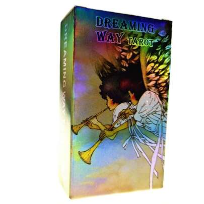 Dreaming Way Tarot Deck, Vintage Angel Art Tarot Cards, Divination Fortune Telling Game Cards For Spiritual Meditation Party Supplies