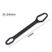 2pcs/Set 3-24 Wrench Set, Universal Spanner Wrench, Multi-Function Adjustable Stainless Steel Wrench, Portable Home Repair And Automotive, Bicycle Maintenance Tool - Box Wrench - View 11