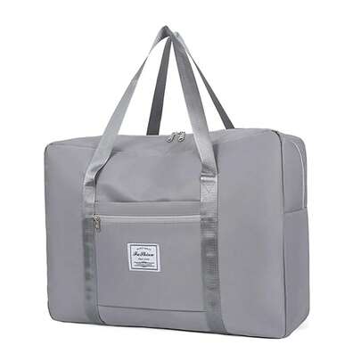 Bolsa de viaje plegable de gran capacidad para hombres y mujeres, bolsa de mano impermeable, bolsa de almacenamiento ligera, bolsa de hombro para gimnasio y yoga, bolsa de almacenamiento multiusos, portátil para viajes de negocios y de ocio.