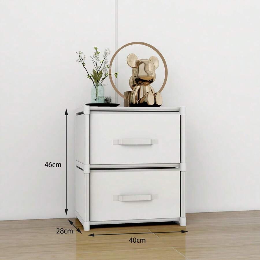 Tủ lưu trữ nhiều tầng có ngăn kéo, tủ quần áo di động, tủ lưu trữ hình khối có ngăn kéo, tủ quần áo chống bụi, tủ đựng đồ lót phòng ngủ, tủ quần áo phòng ngủ, kệ lưu trữ lắp ráp tại nhà, kệ lưu trữ lắp ráp đặt sàn, kệ lưu trữ quần áo kiểu ngăn kéo xếp chồng lên nhau, thích hợp để cất giữ đồ chơi, quần áo và sách, cũng như đồ nội thất phòng ngủ. - Nhiều màu - Xem 1