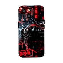 negro y rojo ciberpunk noche de lluviafunda de teléfono Fundas compatibles con ,Apple,VIVO,OPPO,,, y Honor.Fabricadas en silicona TPU,ofrecen protección contra golpes y caídas. - Negro - Ver 2