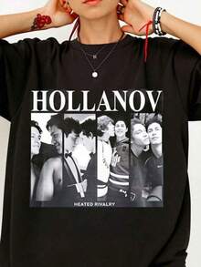 Women T-Shirts - Black - View 1