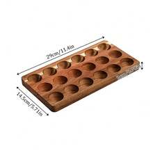 1 cái/2 cái Giá để trứng bằng gỗ hồng sắc, Giá để trứng nhà bếp - Nhiều màu - Xem 11