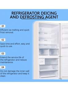 Refrigerator Defrosting & Deicing Agent, Household Freezer Frost Remover, Ice Block Melting & Anti-Icing Solution - A - View 5