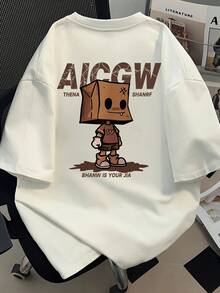 Camiseta unisex% algodón, modelo 2026, lavable aáquina, cómoda para todas las estaciones, adecuada para deportes al aire libre, fiestas en la playa y uso diario, con un diseño novedoso y estilo moderno, ¡tu mejor elección! - Blanco - Ver 11