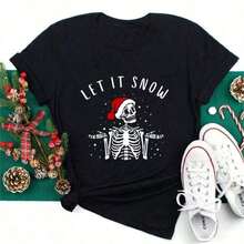 Women's T-Shirt With Colorful Butterfly And Petal Print For A Super Happy Summer, Fashionable Short Sleeve Round Neck T-Shirt, Cute Cartoon T-Shirt For Women, Women's Clothing - 藍色的 - 查看 1