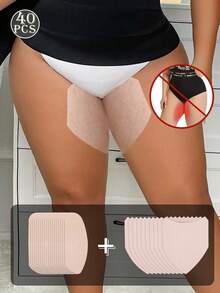 10/20入組 女款隱形透明乳貼，透氣拋棄式乳貼，防止乳頭外露，適用於背心 - 彩色 - 查看 14