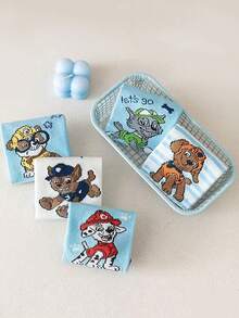 Paw Patrol 5/10双装汪汪队卡通舒适透气中筒袜，男女童均适用，尺码2-14岁 - 彩色 - 查看 2