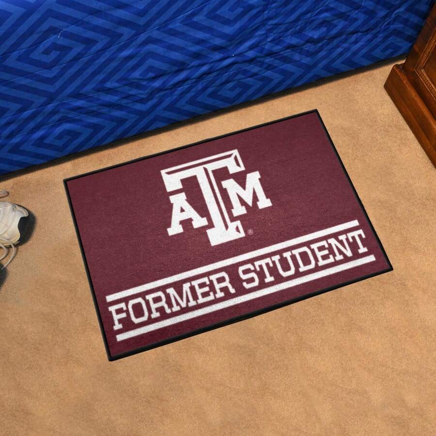 Texas A&M Aggies Starter Mat Accent Rug200g Printed Pattern Carpet Suitable For Living Room, Bedroom, Holiday Decoration, Warm Spring Home Decoration, Floor Mat - Vui lòng chọn thông số kỹ thuật 1 (thông số kỹ thuật chính) trước. - Xem 1