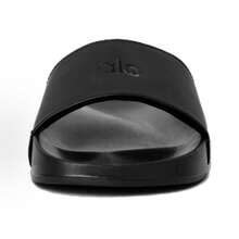 Alo Yoga Unisex It Comfortable And Versatile Non-Slip And Wear-Resistant Slip-On Sandals, Unisex Style, Black - 黑色A0669U-BLACK - 查看 4