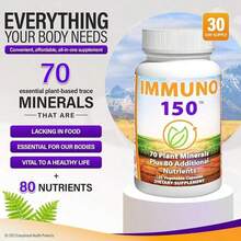 Immuno 150 Multivitamin Nutritional Supplement, Daily Natural Multivitamin Formula, 150 Capsules - 3件 - 查看 2