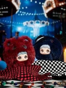 MayMei Crazy Circus Series Blind Box | Cute Gothic Style Anime Figure | Collectible Art Doll | Desk Decor & Bag Charm | Birthday Halloween Christmas Gift (12 Regular + 3 Hidden Versions) - Multicolor - View 9