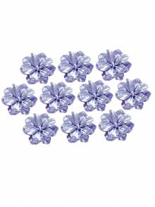 2/10pcs 25mm Women Elegant Pearl Floral Button Set, Durable Plastic Material, Metal Button Cover, Detachable Button Clips, 3D Decorative Buttons, With Pliers Button Snap, Suitable For Dress, Formal Wear, Shirt Accessories - Multicolor - View 18