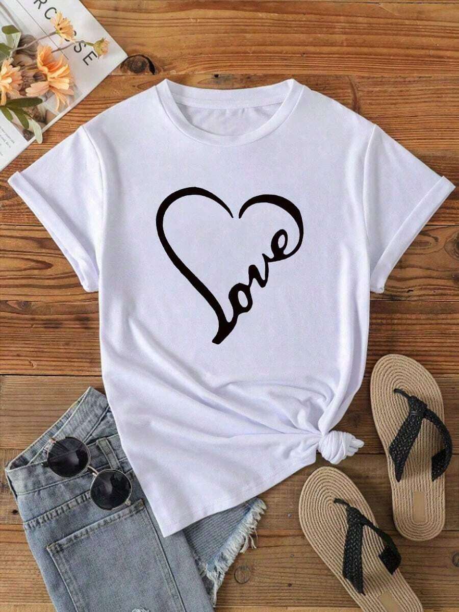 Camiseta de mujerPure-Cotton - Blanco - Ver 1