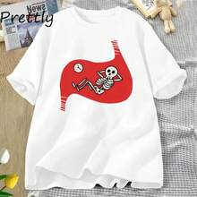 Delicious In Dungeon Meshi Laios Touden T-Shirt Funny Graphic T Shirts Women Summer Tee Shirt Women's Clothing Tees Harajuku - trắng - Xem 11