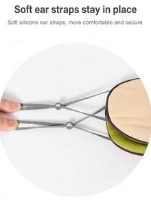 1 chiếc mặt nạ mắt 3D siêu mềm, chắn sáng 100%, mặt nạ ngủ, mặt nạ ngủ mịn, mặt nạ hỗ trợ giấc ngủ, mặt nạ ngủ du lịch, mặt nạ ngủ trưa cho học sinh, phù hợp với mọi loại da - Nhiều màu - Xem 8