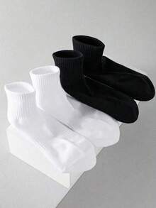 20/10/5/1 paires de chaussettes de cheville unisexes confortables, douces, absorbantes et antibactériennes. Convient aux hommes et aux femmes. Idéal pour la gym, l'entraînement, le port décontracté, le yoga, toutes les saisons - Multicolore - Voir 4