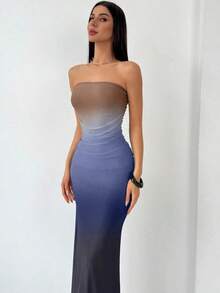 Women Midi Dresses - Multicolor 2 - View 4