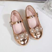 Princess Mary Jane Heels, Fairy-Like Snug Fit Versatile Elegant Retro Sweet - Champagne - View 1