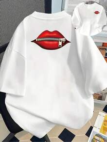 Camiseta unisex% algodón, modelo 2026, lavable aáquina, cómoda para todas las estaciones, adecuada para deportes al aire libre, fiestas en la playa y uso diario, con un diseño novedoso y estilo moderno, ¡tu mejor elección! - Negro - Ver 7
