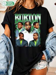 Unisex Gus Dule Hill Bootleg T-Shirt, Unisex Shawn And Gus Bootleg T-Shirt, Unisex T-Shirt For Fans Of The Comedy TV Series Psych Spencer Guster - Black - View 1