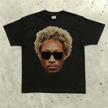 Men T-Shirts - 黑色 - 查看 6