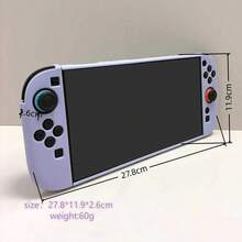 适用于Switch的两件式PC磨砂保护壳，磨砂表面，防摔防刮防指纹。精准的开孔设计，不影响按键、充电和底座连接。可拆卸设计，适用于掌机和主机模式，易于组装和拆卸。兼具时尚外观和出色保护性能，是游戏玩家的理想之选！ - 查看 4