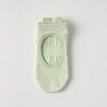 1/3/4/5雙女款低筒防滑皮拉提瑜珈抓地襪，輕量薄款鏤空透氣芭蕾襪，夏季適用 - 彩色 - 查看 14
