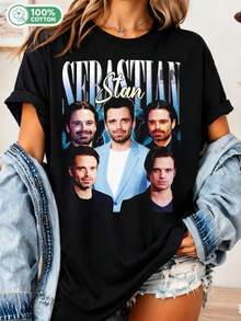 Stan Retro 90s # Unisex T-Shirt, Gift For Women And Men - Black - View 6