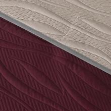 Novo Ultra Light Double Duvet Plain And Printed Vianney Various Colors Two Views Thin - 酒紅色 - 查看 4