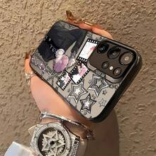 Funda para teléfono: Carcasa del popular anime Tamons para S26 S25 S24 A37 A57 A17 A07 A56 A26 A36 A55 A35 A06 A16 A05 A14 A24 A34 A54 A15 A05s A04e A25 S23 S22 S21 S20 FE Ultra Plus 4G 5G, cubierta trasera mate anticaídas - Colores mezclados - Ver 5