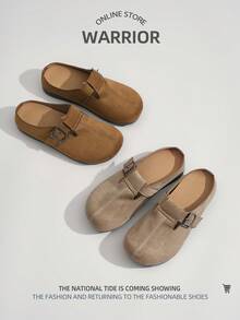 WARRIOR 1双女士运动休闲拖鞋，小众时尚百搭轻便软底舒适休闲鞋，适合户外行走 - 卡其色 - 查看 7