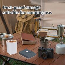 1pc Silicone Collapsible Water Bottle, Outdoor Camping Mug, Juice, Beer, Beverage Mug, Portable Travel Mug - màu đen - Xem 5