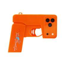 New Squishy Creative Multi-Color Mini Foldable Water Gun - Manual Rapid-Fire Dual-Nozzle Water Gun - Summer Water Play Stress Relief Toy - Realistic Foldable Portable Water Gun For Beach, Pool, Water Fight - Multicolor - View 19